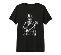 Maître Cuisinier à saucisses Abraham Lincoln BBQ Grill T-Shirt Haut de Gamme