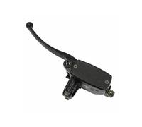 Maitre Cylindre de Frein Moto Universel Avant Noir avec Filetage Retro diam 10mm Noir Gauche -p2r-