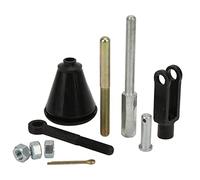 Maître-cylindre D'embrayage de Rechange Automobile Kit de Tige de Poussée de Pédale de Frein Kit de Tige de Maître-cylindre Réglable Manuel Ensemble D'œillets et de Chape de Remplacement pour GM 1950-