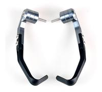 Maitre Cylindre Frein Avant Moto Poignée De Frein Moto, Protège-mains Réglable En Alliage D'aluminium Utilisation Adaptée Pour, Pièces Modifiées(GRAY (One Pair))