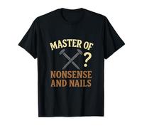 Maître de l'absurdité et des ongles design amusant à faire soi-même T-Shirt