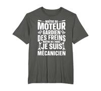 Maître Du Moteur Mecano Je Suis Mécanicien T-Shirt