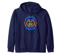 Maître du Paintball Masque Tactique Couronne Sweat à Capuche