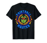 Maître du Paintball Masque Tactique Couronne T-Shirt