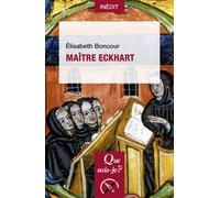 Maître Eckhart - Elisabeth Boncour - Que Sais-Je - Poche - Essai