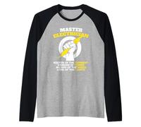 Maître électricien drôle Manche Raglan