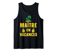Maître en vacances cadeau maitre d'école original Débardeur