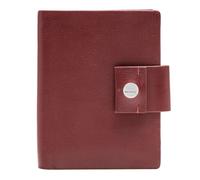 Maître Henau Dawina Porte-monnaie Protection RFID Cuir véritable 12.5 cm rouge