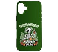 Maître Jardinier Amusant avec crâne Heureux Coque pour iPhone 16 Plus