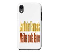 Maître Jardinier Français Amoureux de la Terre Coque pour iPhone XR