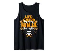 Maître Nageur Le Jour Ninja la Nuit - Meilleur Sauveur Débardeur