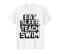 Maitre Nageur Prof De Natation Piscine T-Shirt