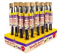 MAÎTRE PRUNILLE - 2 Gousses de Vanille Bourbon Noir - Épice de Qualité Supérieure - 10g