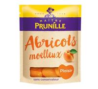 MAITRE PRUNILLE - Abricots Secs Dénoyautés de Turquie Moelleux - le sachet de 250g - Le Lot De 4