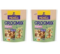 MAÎTRE PRUNILLE - Mélange De Fruits Secs - Crocmix Tonus - Source De Magnésium et de Fibres - Snack et Apéro - Nutri Score B - Sachet 180 g (Lot de 2)