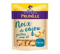 MAÎTRE PRUNILLE - Noix De Cajou Grillées Non Salées - Fruits Secs Forme - Riche En Zinc, Fer, Magnésium - Sachet 200 g
