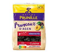 Maitre Prunille Pruneaux D'Agen Dénoyautés Cuisine Calibre 44/55, 1kg
