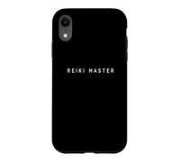 Maître Reiki/Débutant Design de Police Moderne Coque pour iPhone XR