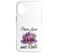 Maître Reiki Yoga Chakra Pilates Paix Amour et Reiki Coque pour iPhone 16 Plus