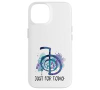 Maître Reiki Yoga Chakra Pilates Spiritual Just for Today Coque pour iPhone 14