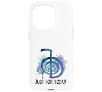 Maître Reiki Yoga Chakra Pilates Spiritual Just for Today Coque pour iPhone 15 Pro