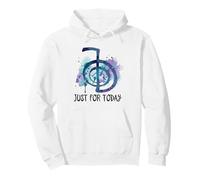 Maître Reiki Yoga Chakra Pilates Spiritual Just for Today Sweat à Capuche