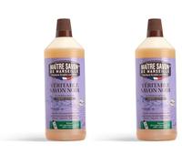 MAITRE SAVON DE MARSEILLE, Savon Noir Liquide lavande - 1l. Nettoie et dégraisse toutes les surfaces (Lot de 2)
