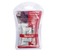 Maîtres 3-in-1 Multi Nettoyant Brosse Club Golf Outil Groove Laiton Nylon