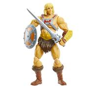 Maîtres de l’Univers Masterverse, figurine articulée de combat Musclor 18 cm, jouet pour collectionneurs et enfants dès 6 ans, GYV09