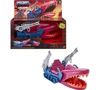Maîtres de l’Univers Origins véhicule Land Shark, moyen de transport emblématique de Skeletor, jouet pour collectionneurs et enfants dès 6 ans, GXP43