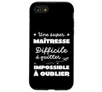 Maîtresse d'Ecole Remerciement Super Prof Départ Coque pour iPhone SE (2020) / 7/8