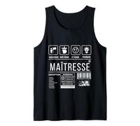 Maitresse Humour Définition Cadeau Maitresse D' École Débardeur