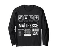 Maitresse Humour Définition Cadeau Maitresse D' École Manche Longue