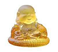 Maitreya Lucky Happy Buddha Statue Figurines Petit Bouddha Ornements Décoration de Bureau à Domicile pour la Richesse, la Prospérité la Bonne Chance