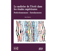 Maitrise de l'ecrit dans les études supérieures - Hervé Bismuth - Presses Universitaires De Dijon - broché - Essai