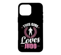Maîtrise sur Le Tapis Cette Fille Aime Le Judo Coque pour iPhone 16 Pro Max