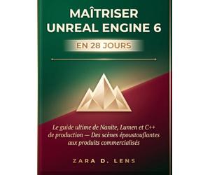 MAÎTRISER UNREAL ENGINE 6 EN 28 JOURS: Le guide ultime de Nanite, Lumen et C++ de production - Des scènes époustouflantes aux produits commercialisés