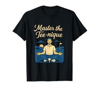 Maîtrisez Le Tee-Nique Zen Golfeur Design T-Shirt