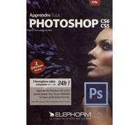 Maîtrisez tout Photoshop CS6 CS5 (Vincent Risacher) 3 formations vidéo complètes en + de 24h ! Apprendre tout Photoshop CS6 et CS5 comme jamais ! Dvd-rom PC Mac. !