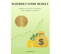 Maitrisez votre budget: Le carnet qui allie suivi budgétaire et stratégies d’épargne pour réaliser vos projets