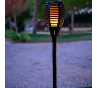 Lumisky Torche solaire LED Maity Sun IP44 100 lm blanc chaud H80 x L12 cm
