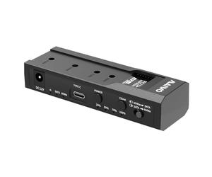 Maiwo Convertisseur cloné USB Type-C double baie HDD/NVMe M2 SSD 10 Gbps pour SATA 2,5" et 3,5"