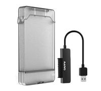 Maiwo K104 HDD SSD Boitier USB 3.0 Vers 3.0 HDD Hard Drive Enclosure Support 2.5 Pouces SSD Outil Gratuit(Noir)