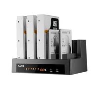 MAIWO Station d'accueil pour Disque Dur Externe à 5 Baies pour Disque Dur SATA HDD/SSD de 2,5" 3,5", Station d'accueil USB 3.0 avec clonage Hors Ligne, cloneur de Disque Dur à 5 Baies, Extension de