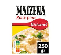 MAIZENA - Préparation Béchamel Crémeuse et Facile à Réaliser, Texture Onctueuse (250g) - Lot de 4 - vendu par Lot