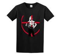 MAIZHECLUB Men's Casual Shirt Iggy Pop Carefully Designed Black L