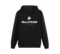 MAIZHECLUB Men's Hoody Sweatershirt Bultaco Motorcycles Barcelona 1958 Black M