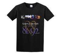 MAIZHECLUB Men's T-Shirt Feel Soft Simple Minds Glittering Prize 8192 Cool and Breathable Black XL