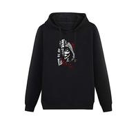 MAIZHECLUB Sweatshirt Hoodie Stooble Jeff The Killer Hooded with Drawstring Pockets Black XXL