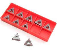 Maizoon Lot de 10 Outils de Découpe CNC TCMT16T304 VP15TF TCMT32.51 pour Lames CNC